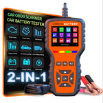 K2 Pro 2 in 1 OBD2 Scanner Car Battery Tester 40000+ Fault Codes Engine Diagnostic Tool