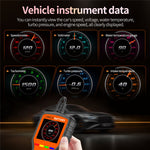 K2 Pro 2 in 1 OBD2 Scanner Car Battery Tester 40000+ Fault Codes Engine Diagnostic Tool