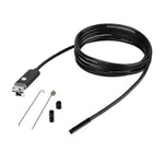 10m Flexible Wire 6-LED Borescope Waterproof USB / Micro USB Inspection Snake Camera Industrial Endoscope with 5.5mm Lens for Phone and Computer