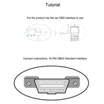 V310 OBD2 Scanner Diagnostic Tool Code Reader OBDII EOBD Read / Clear Fault Scan Tool