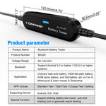 KONNWEI BK200 Multi-Function Bluetooth-compatible Battery Tester for Car Truck Motorcycle SUV Boat Yacht 6V 12V 24V Battery Tester