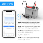 KONNWEI BK200 Multi-Function Bluetooth-compatible Battery Tester for Car Truck Motorcycle SUV Boat Yacht 6V 12V 24V Battery Tester