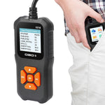V318 OBD2 1.8-inch Car Fault Diagnosis Instrument Engine Tester Diagnostic Tool Battery Detector