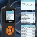 V318 OBD2 1.8-inch Car Fault Diagnosis Instrument Engine Tester Diagnostic Tool Battery Detector