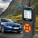 V318 OBD2 1.8-inch Car Fault Diagnosis Instrument Engine Tester Diagnostic Tool Battery Detector