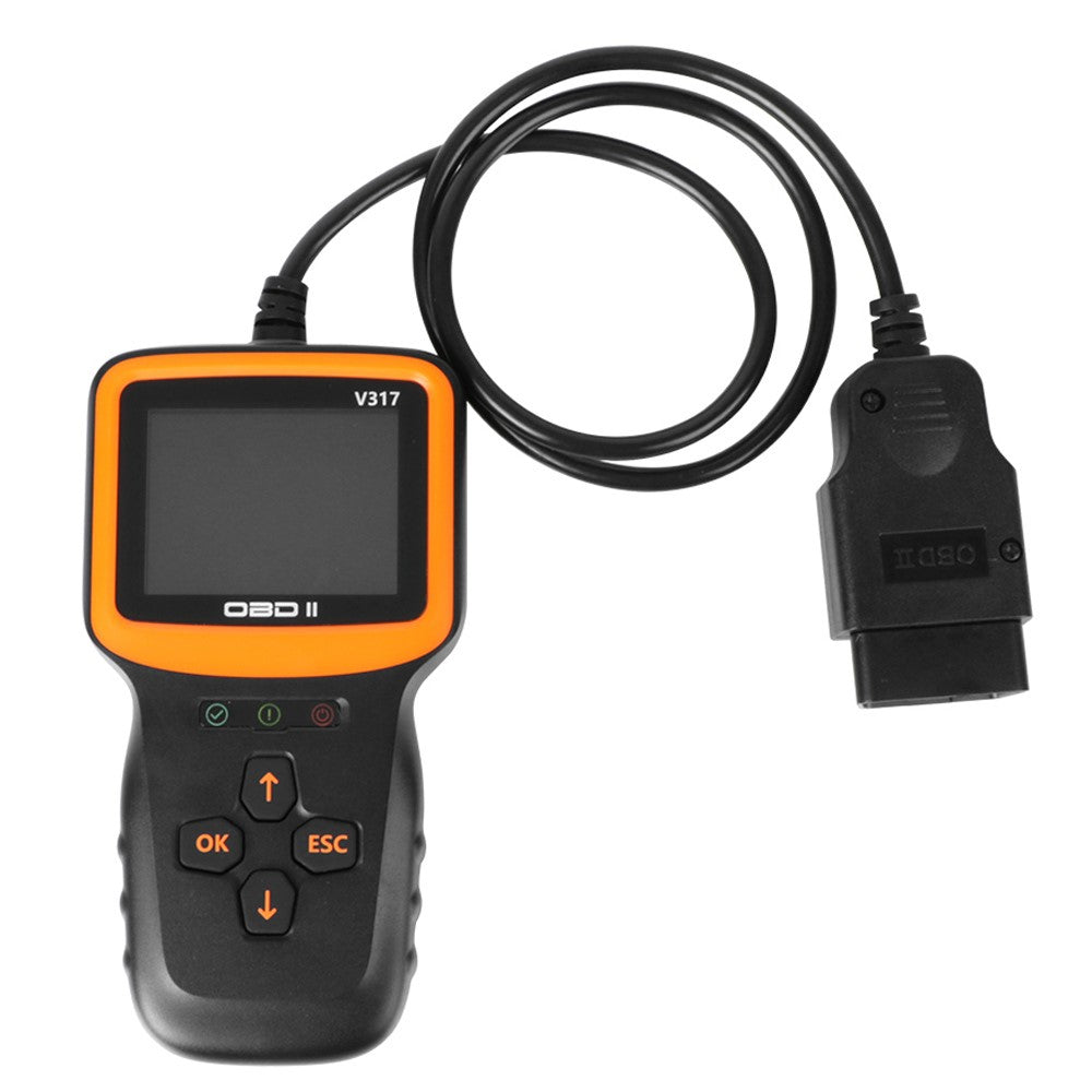 V317 OBD II Diagnostic Car Fault Detector Engine Tester Tool elm327 Car Reading Code Card Car Diagnostic Instrument