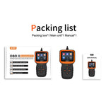 V317 OBD II Diagnostic Car Fault Detector Engine Tester Tool elm327 Car Reading Code Card Car Diagnostic Instrument