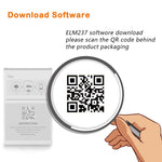 V06H4K ELM327 Engine Fault Detector Diagnostic Tool Car Code Reader Bluetooth-Compatible Connection Support OBD2 Protocol