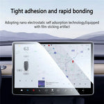 For Tesla Model 3 Highland Navigation Screen Protector HD Clear Anti-Fingerprint Tempered Glass Film