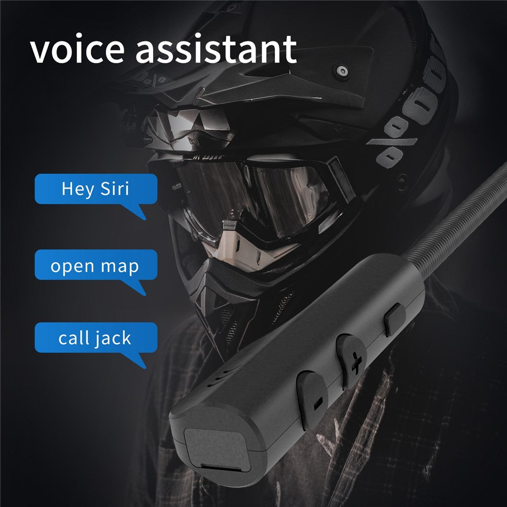 BT23 Bluetooth-compatible 5.0 Motorcycle Helmet Headphone Handsfree Call Wireless Headset Music Player