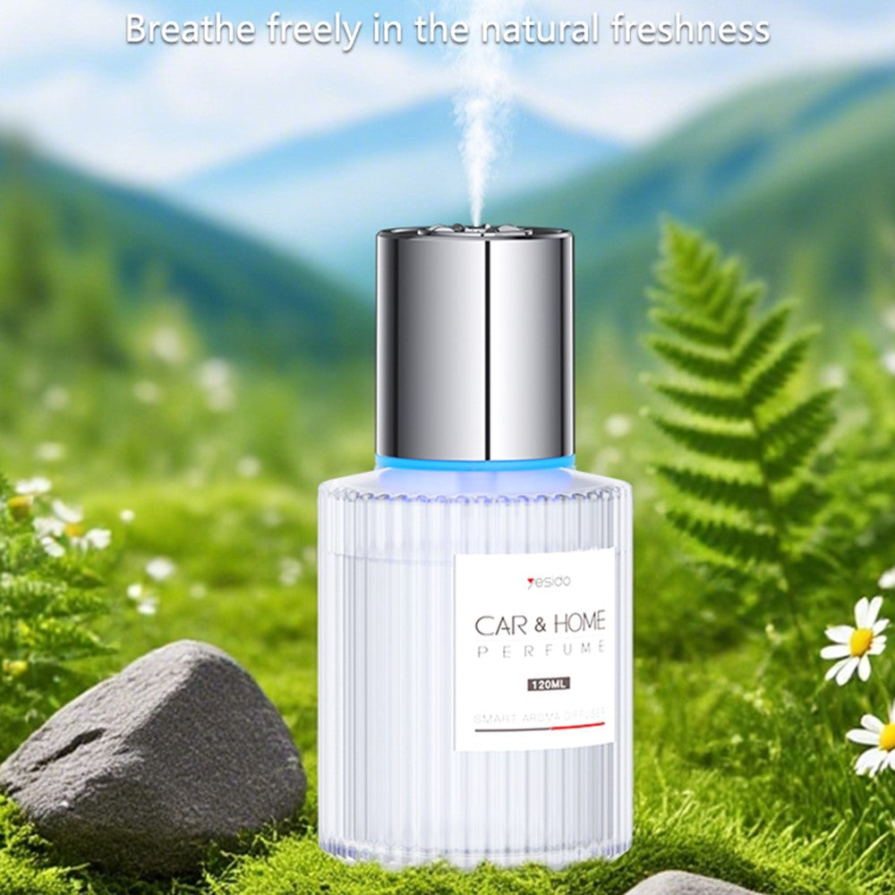 YESIDO VC16 Smart Car Fragrance Diffuser Type C Rechargeable 5 Modes Automatic Air Freshener