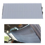 R-8043 70cm Car Front Window Sunshade Cover Retractable Windshield Sun Visor