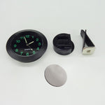 Luminous Mini Car Air Vent Clip-on Round Quartz Clock Car Interior Decoration