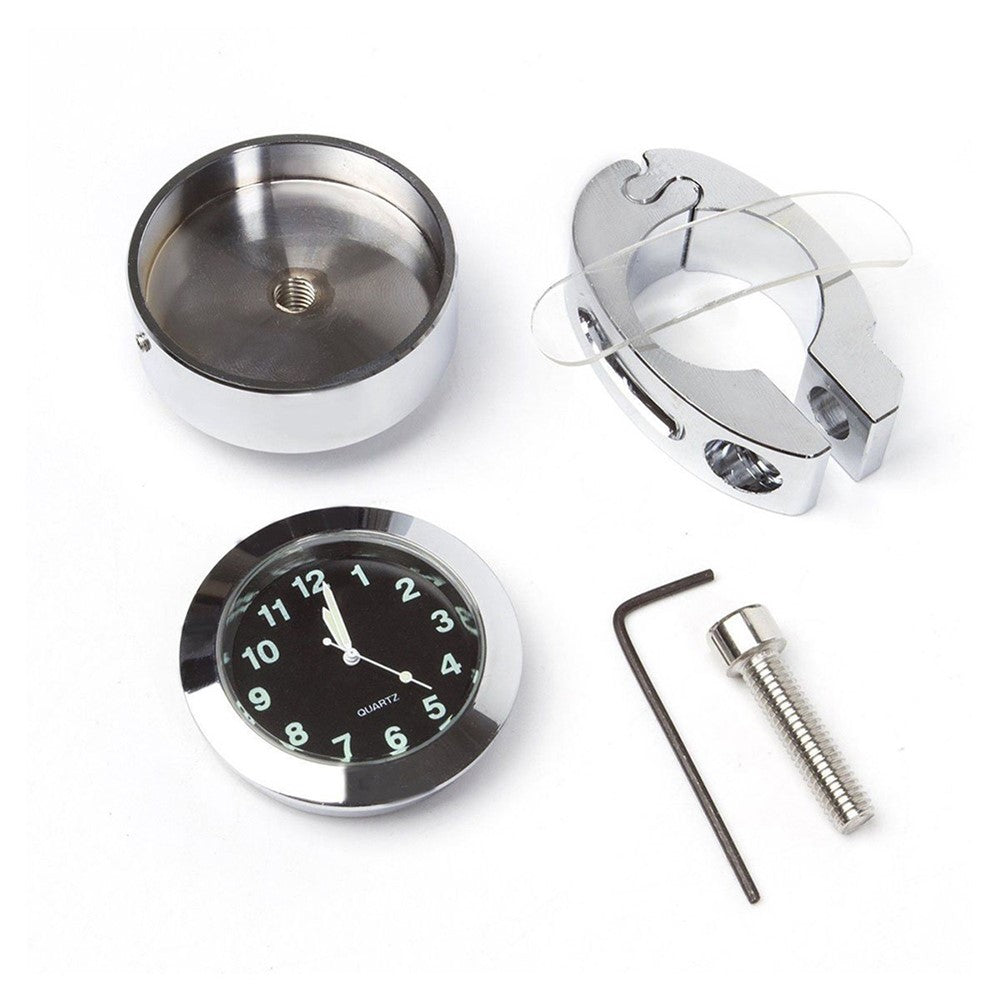Stylish Waterproof Clock Motorcycle Handlebar Mount Quartz Clock for Harley Davidson Honda Yamaha Kawasaki