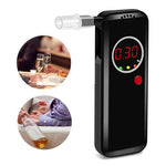AD6000NS Professional LCD Screen Digital Breath Alcohol Tester Breathalyzer Alcohol Detector Drunk Driving Analyzer (No FDA, BPA-free)