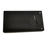 2-i-1 Blå baggrundsbelysning Bil LCD Digitalt ur Temperaturdisplay Termometer Elektronisk ur Bildekoration