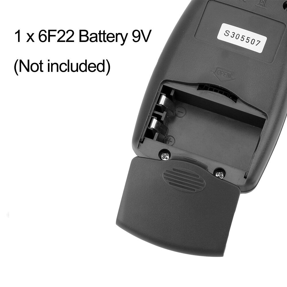 DT-2234C+ Handhållen hastighetsmätare för bil Hastighetsmätare Digital varvtalsmätare Beröringsfri laserfotovarvräknare