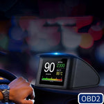 P10 Bil Digitalt Speedometer Head-Up Display On-board Computer Brændstofforbrug Automatisk Elektronisk Tilbehør