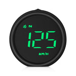 G1 elektronisk biltilbehør HUD Head Up Display GPS digitalt speedometer advarsel ved overskridelse af hastighed forrude-projektor