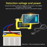 12V batterilader, intelligent universel batteriholder til reparation af blybatterier med digitalt display til motorcykler og biler