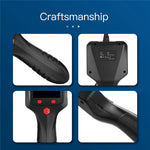 P100 2m Rigid Cable, 6-LED Pipe Inspection Borescope 8mm Lens 2.4 Inch IPS Screen HD 1080P Industrial Endoscope Camera