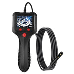 P100 15m Hard Wire 2.4 inch Screen Rechargeable 1080P 8mm Lens Industrial Endoscope 6-LED Inspection Camera Borescope
