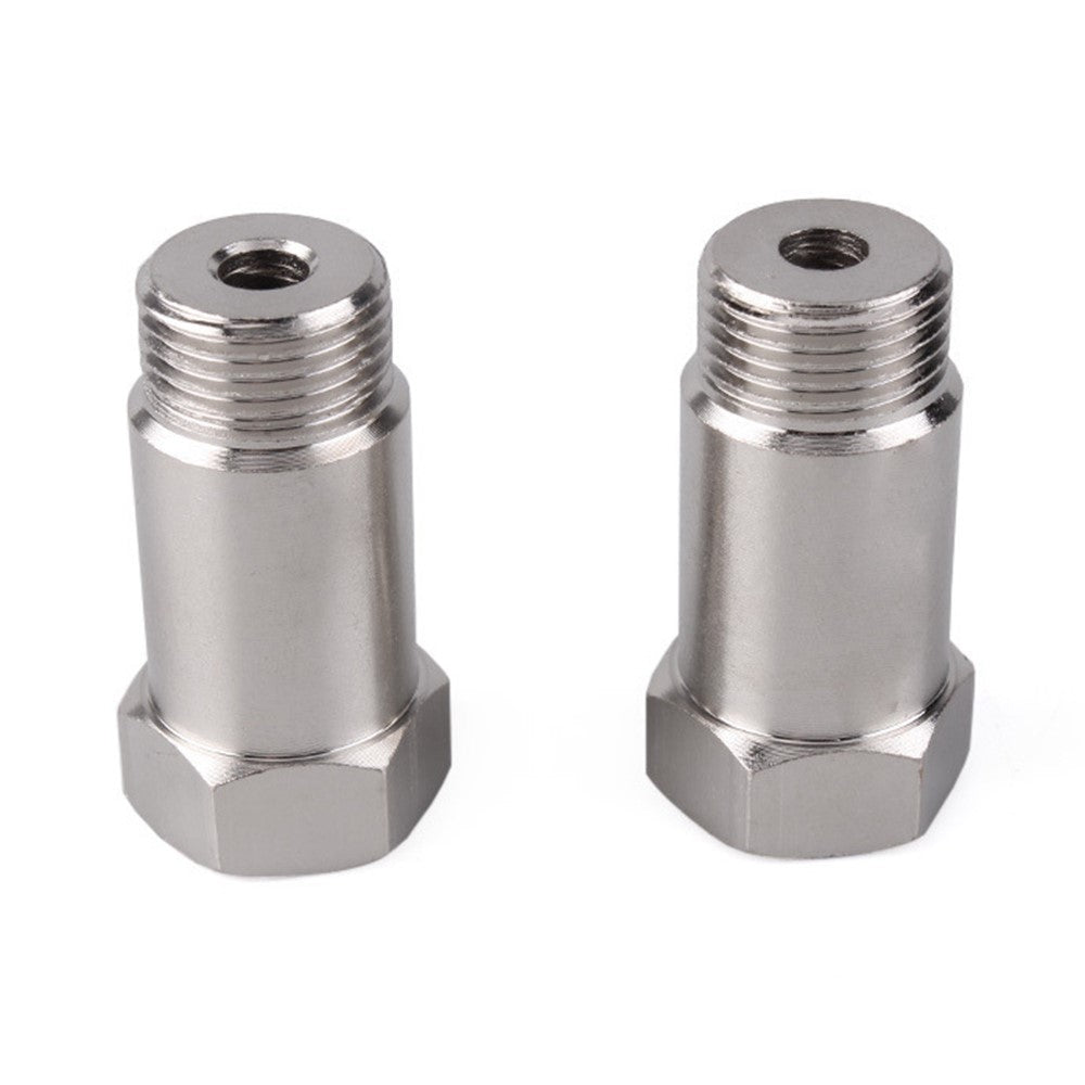 THB009 2Pcs/Set Car Oxygen Sensor Adapter 45mm Oxygen Extension Connector for Universal Vehicles