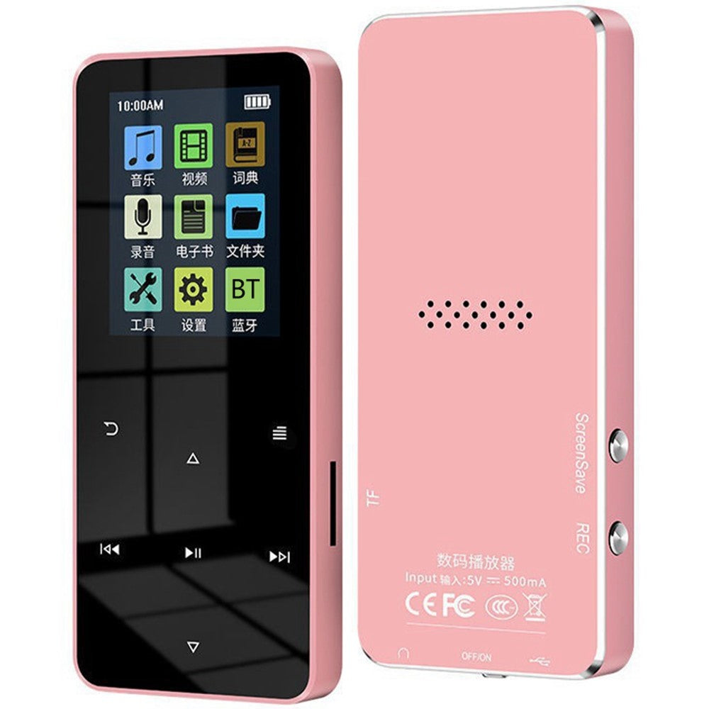 S308 80GB TF Card Touch Screen MP3 Sound Recorder Music Video MP4 Player with Dictionary (No Bluetooth-compatible Function)