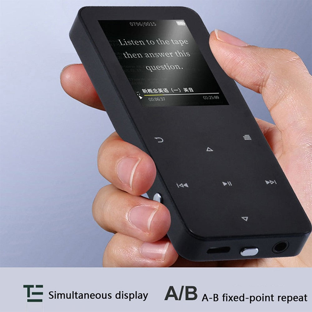 S308 4GB TF Card Touch Screen MP3 Sound Recorder Music Video MP4 Player with Dictionary + Bluetooth-compatible Function
