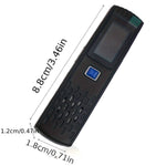 E3588 8GB Digital Voice Recorder HiFi Noise Reduction Audio Recorder for Lectures Meeting Interviews