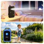 DH19 2,8-tums skärm 4G videosamtal barn smartklocka SOS WiFi + LBS positionering IP65 vattentät med rem