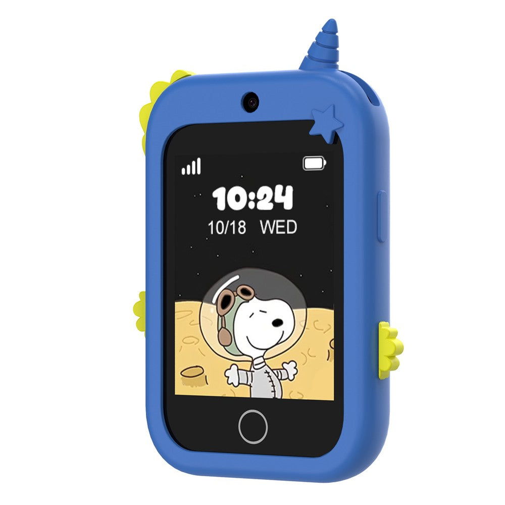 DH19 2,8-tums skärm 4G videosamtal barn smartklocka SOS WiFi + LBS positionering IP65 vattentät med rem