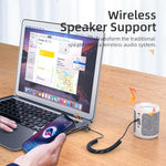 ESSAGER EB01 Bluetooth-kompatibel Billydskabel Sender Trådløs Modtager Bil AUX 3,5 mm Jack-adapterkabel