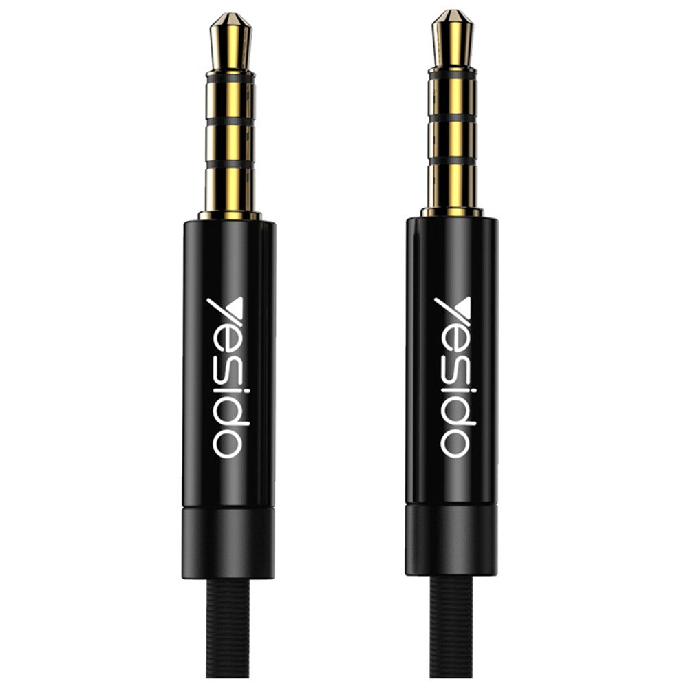 YESIDO 3m YAU16 AUX-lydkabel uden sammenfiltring, 3,5 mm hanstik til hanstik, AUX-kabel
