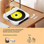 KC-918 CD Player with LCD Screen Portable Bluetooth-compatible Speaker Audio Repeater for Home Car