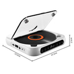 KC-918 CD Player with LCD Screen Portable Bluetooth-compatible Speaker Audio Repeater for Home Car