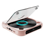 KC-918 CD Player with LCD Screen Portable Bluetooth-compatible Speaker Audio Repeater for Home Car