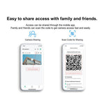 HUBVIEW CG7 Wireless Camera Waterproof WiFi Two-Way Audio Home Security Monitor without Memory Card