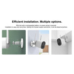 HUBVIEW CG7 Waterproof WiFi Home Security Camera Baby Monitor with 32GB Memory Card