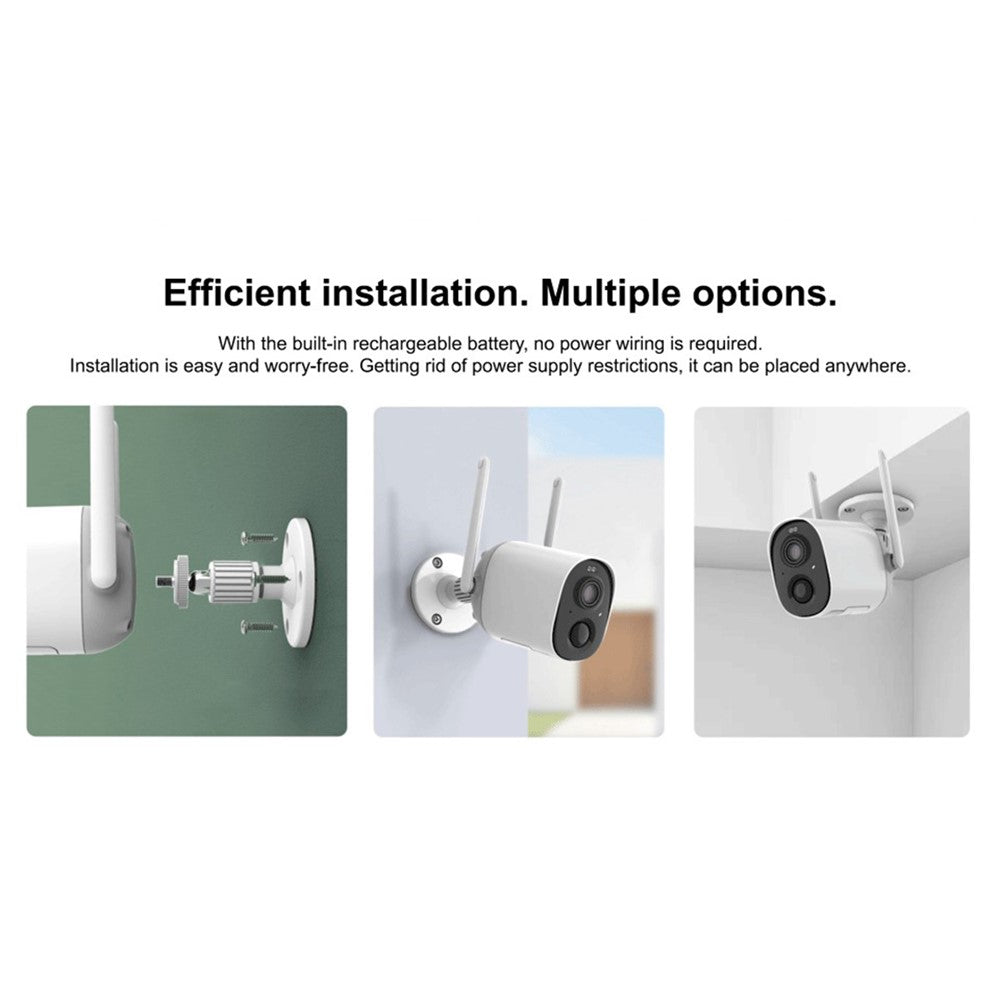 HUBVIEW CG7 Waterproof WiFi Home Security Camera Baby Monitor with 32GB Memory Card