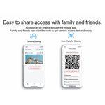 HUBVIEW CG1 2MP Wireless Camera WiFi Surveillance Cam Remote Monitor, without Memory Card