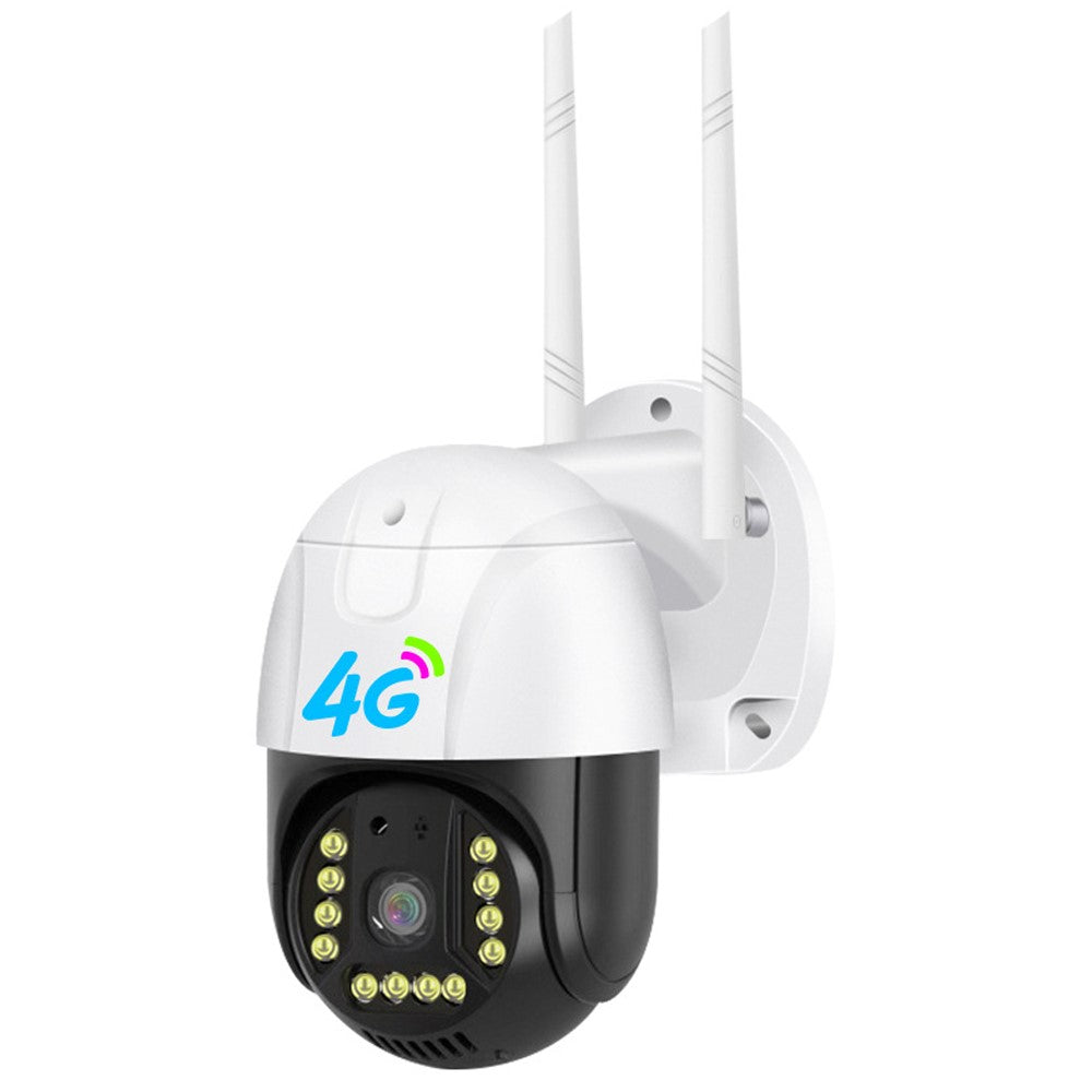 V380-P12-4G 3.0MP Kamera Nattseende 4G APP Fjärrövervakning Utomhus Hemsäkerhet IP-kamera, Inget Minneskort