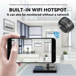 A9 WiFi-fjärrövervakningskamera 1080P HD magnetisk nätverkskamera (engelsk version), utan mörkerseende