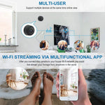 A9 WiFi-fjärrövervakningskamera 1080P HD magnetisk nätverkskamera (engelsk version), utan mörkerseende