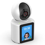 3MP Home Security Camera HD Pan Tilt Pet Baby Monitor Night Vision Two-Way Audio Function (Without Memory Card)