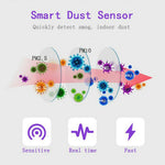 Tuya WiFi Smart PM2.5 Air Quality Monitor Box Multi-Function Temperature Humidity Meter