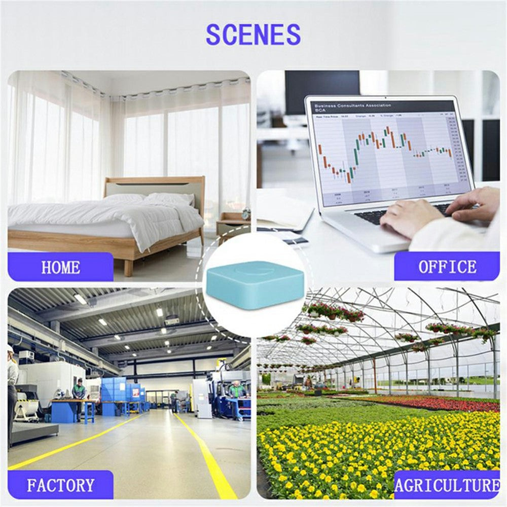 Tuya WiFi Smart PM2.5 Air Quality Monitor Box Multi-Function Temperature Humidity Meter