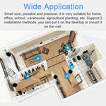 6-in-1 Tuya WiFi Air Quality Detector PM2.5 / Formaldehyde / VOC / CO2 / Temperature / Humidity Tester
