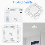 6-in-1 Tuya WiFi Air Quality Detector PM2.5 / Formaldehyde / VOC / CO2 / Temperature / Humidity Tester