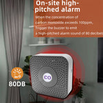 Tuya Smart WiFi Carbon Monoxide Detector 80dB Alarm Home Security CO Sensor